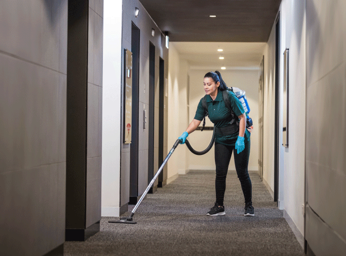 Building exterior and entryway detail cleaning by Brush and Broom LLP